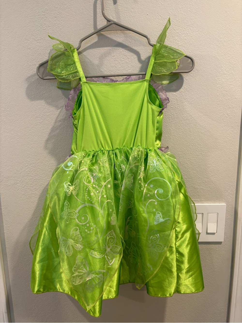 Disney Store Tinker Bell Halloween Costume Toddler Girls Size 5/6 Fairy Princess - Picture 5 of 16